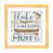 Toile avec cadre en bois beige est en rupture de stock