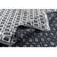 Rapture Checkered Area Rug in Gray/Black-68900991