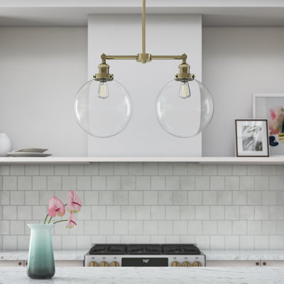 2 - Light Kitchen Island Pendant
