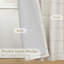 Windowpane WP Linen Blend Blackout Curtain Pair-129972301-129972302