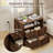 Jenkins 23''W Nightstand Set of 2 with 2-Drawer Open Cubby, Built-In Charge Outlets-635336252-609790903