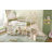 Full Size Loft Bed With Bookshelf Playful Design For Kids House-Shaped Structure With Slide High-Quality Safety Rails-649150738