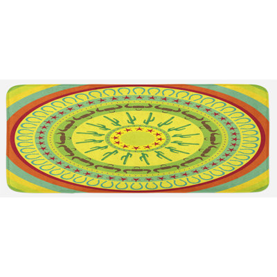 Cottage / Country Synthetic Kitchen Mat