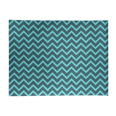 Chenille Chevron Indoor Rug