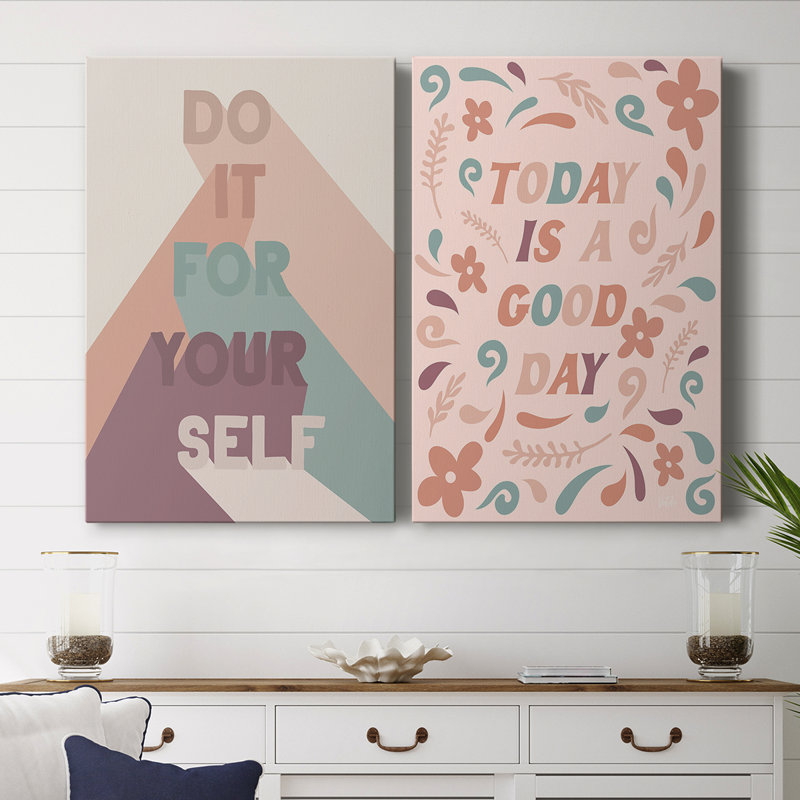 For Yourself-Premium Gallery Wrapped Canvas -Ready to Hang, 27" H x 36" W