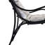 Méridienne de patio (noir; beige)
