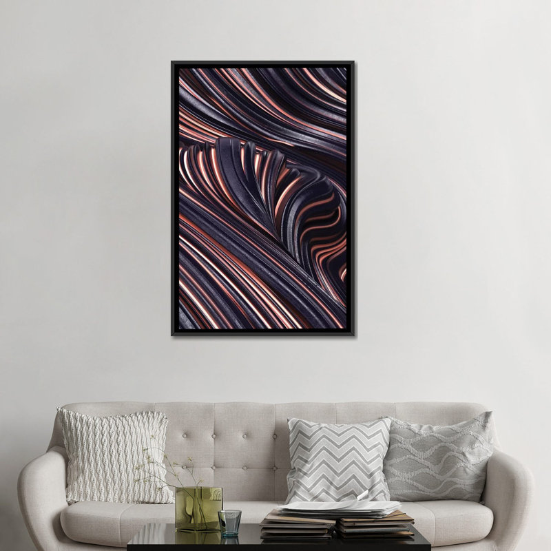 " Dear Tribe " by Danny Ivan, 26" H x 18" W x 1.5" D, Black Framed Canvas, No Mat