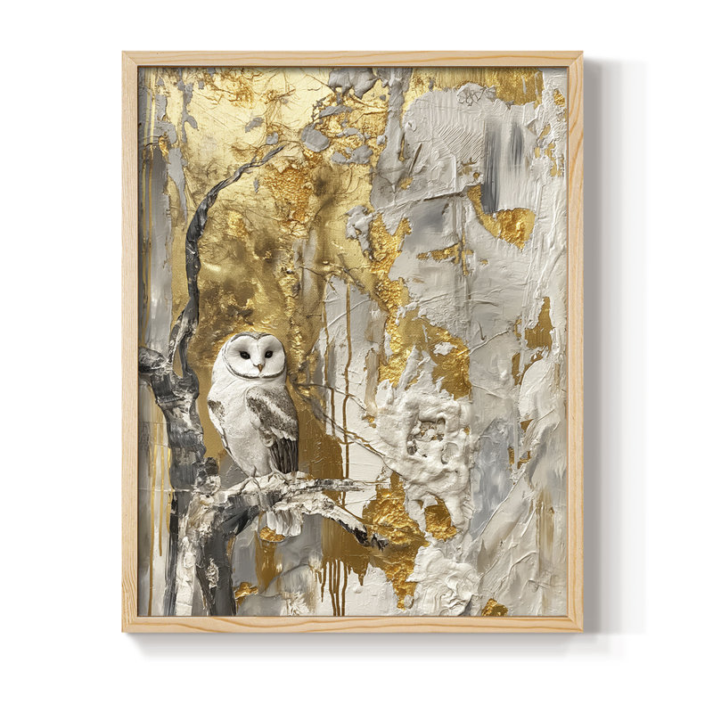 ANIMALS Series XCII, reproduction encadrée - bois massif, H 11 po x l 9 po
