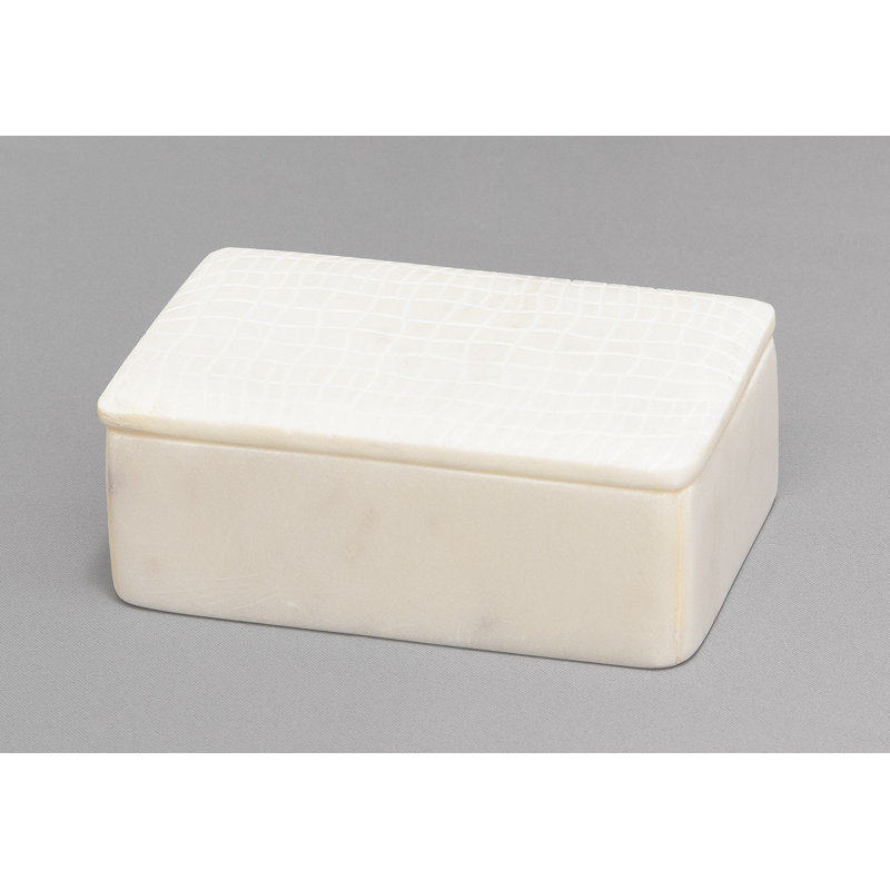 Peklar Marble Jewelry Box + Self Standing