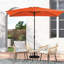 Parasol lumineux de marché rectangulaire d'extérieur 6,5 x 10 pi-784722334
