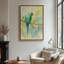 Art mural encadré, impressions murales abstraites rétro pour chambre à coucher - 24 po x 36 po-892709412-892709409