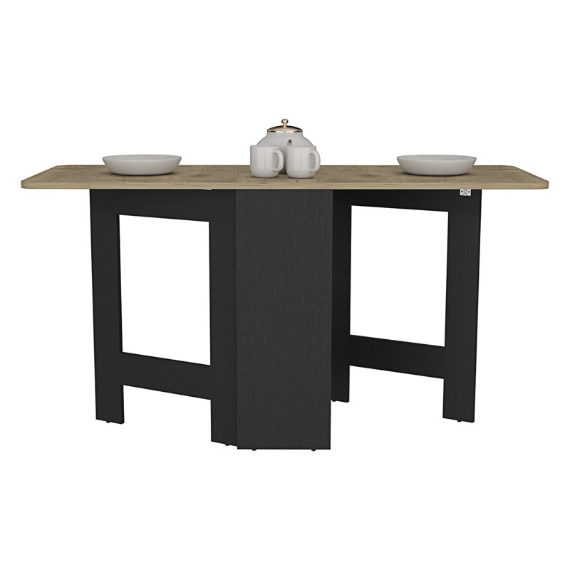 Gateleg Folding Table Space-Saving With Compact Design