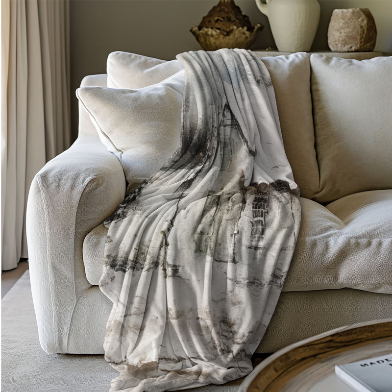 Scandinavian Rustic - 1 Piece Premium Blanket, Queen