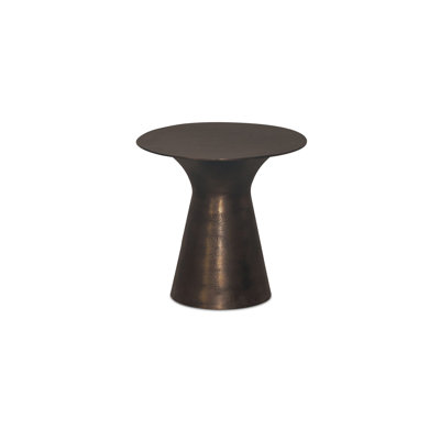 Table d'appoint d'extérieur Rosemary Bardo Bronze foncé