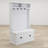 Entryway Hall Tree With Coat Rack 4 Hooks And Storage Bench Shoe Cabinet White