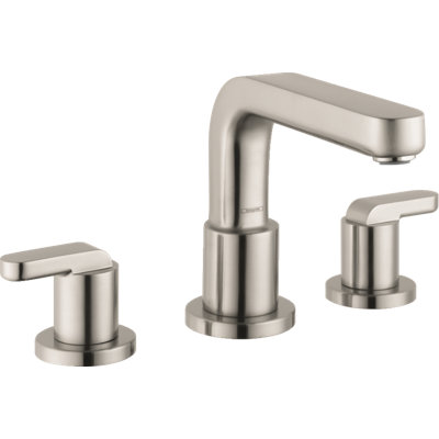 Garniture de robinet de baignoire romaine à deux poignées Metris S