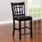 Guntersville Wood Counter Chair Black and Espresso-1581270324