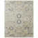 Josilin Wool Floral Area Rug in Gray
