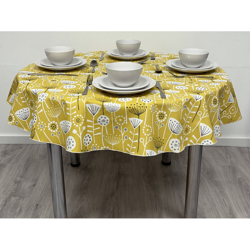 Geistown Scandinavian Print Tablecloth, 54 cm W x 54 cm L, Ochre