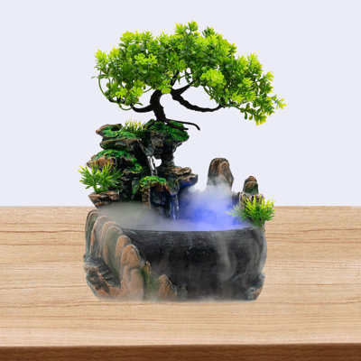 Indoor Waterfall Fountain with Lights