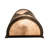 Cassian Steel Flush Mounted Sconce-382796432