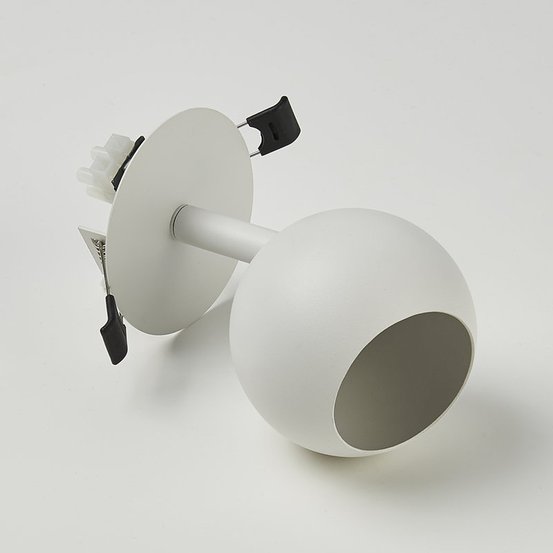 Apollo Recessed, GU10, Sand White, White