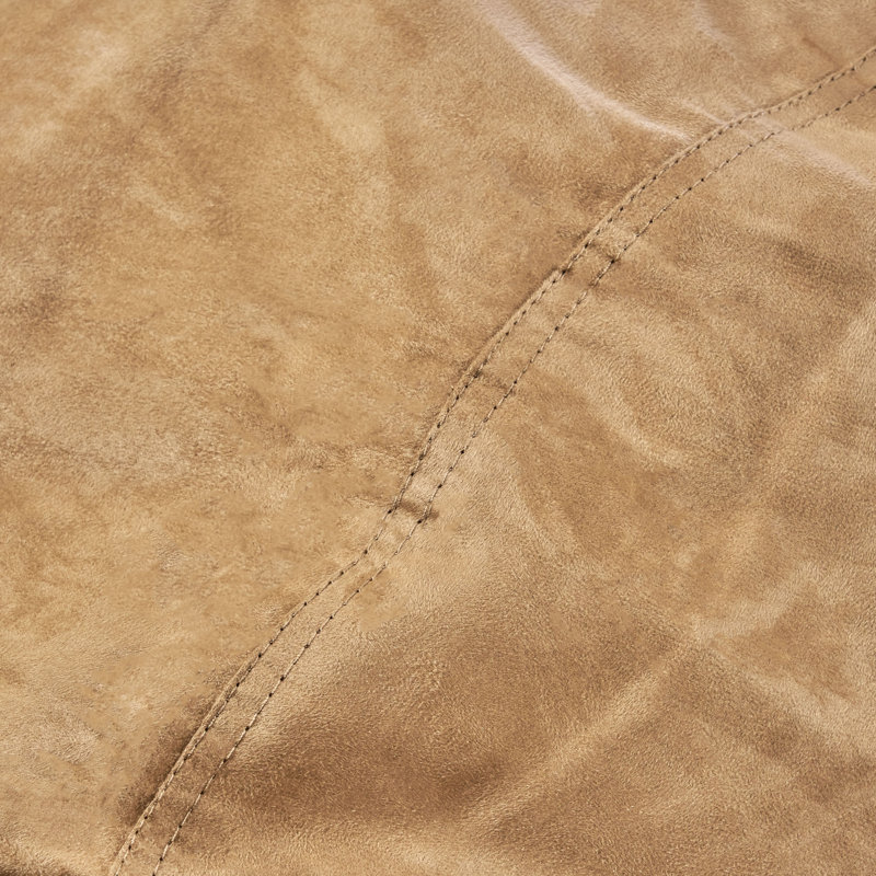 Fauteuil à billes cylindrique en suède Jasper, Microfibre / microsuède Toscane