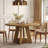 47" Round Solid Wood Dining Kitchen Table for 4-6-1531144800