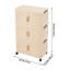 122cm H x 77cm W Utility Cart with Wheels