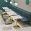 Banc de restaurant Leisure Simple Cafe