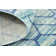 Tapis bleu clair Oberon