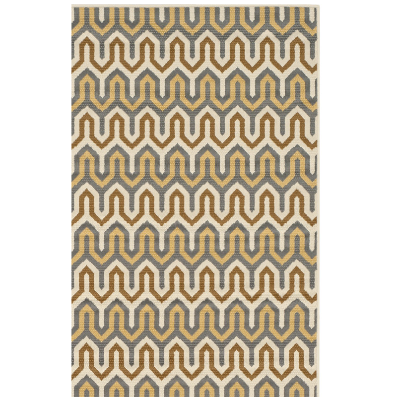 Kelston Performance Geometric Rug, Rectangle 2'7" x 5'