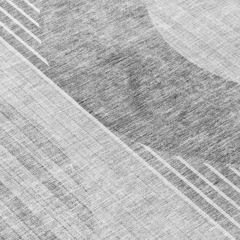 Tapis résistant aux taches lavable à la machine avec envers antidérapant, Rectangle 5 pi x 7 pi 6 po