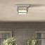 Harbor 2 - Light 12.25" Unique/Statement Square Flush Mount-1324265718-1324265608
