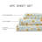 Zeta Boho Floral Printed Sheet Set-1559886789-1559886795