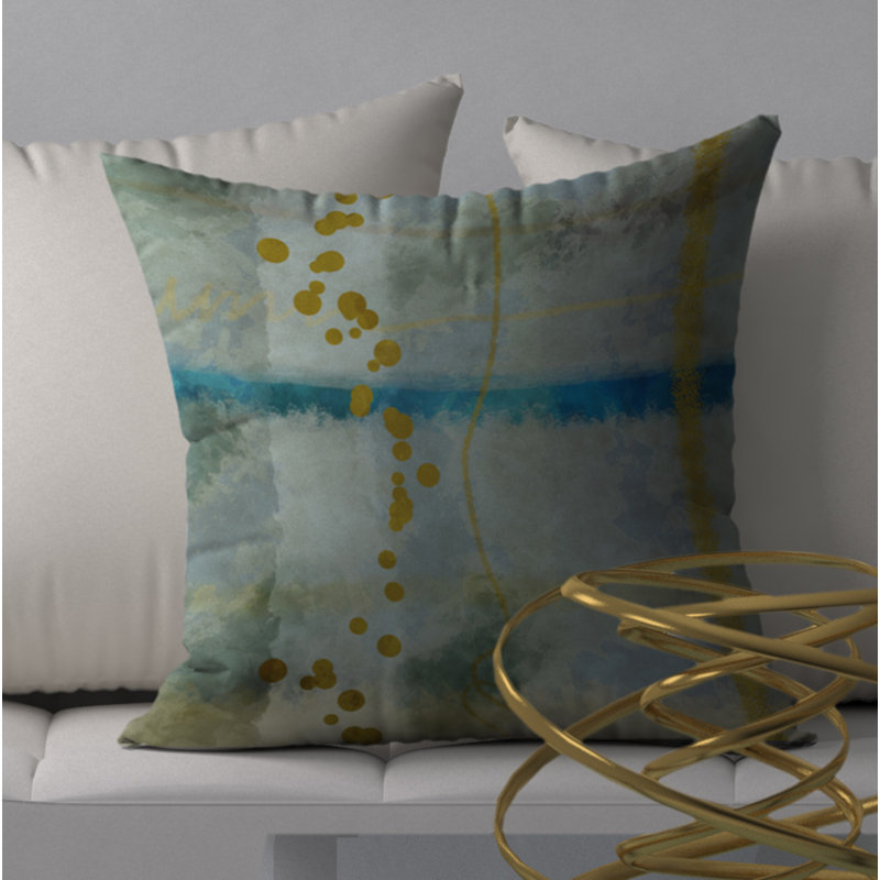 Housse et insert de coussin carré Spicey Bargain, 24 po x 24 po