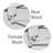 White Touch Screen Bidet For Toilet With Dual Nozzle Spray, Self Cleaning, And Water Regulation - Rear Wash Front Wash, Fits Standard Seats, Includes Adapter Hose