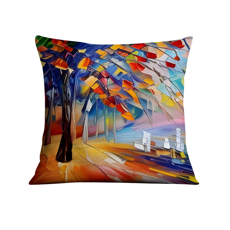 Coussin décoratif, Housse de coussin seulement - sans coussin, H 16 po x l 16 po
