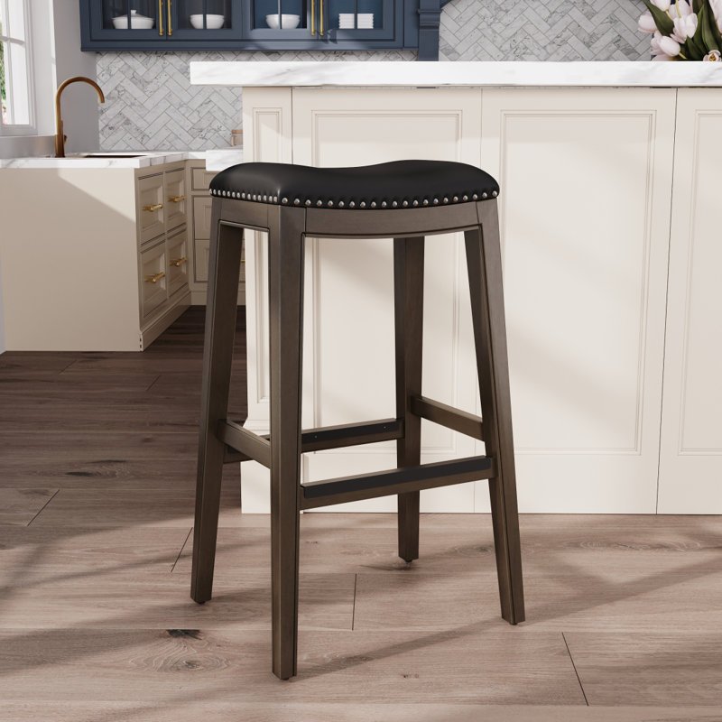 Tabouret de selle, siège, Brun, Noir