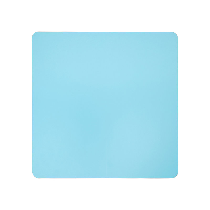 Brigette Side Table with Storage, Light Blue/Light Blue