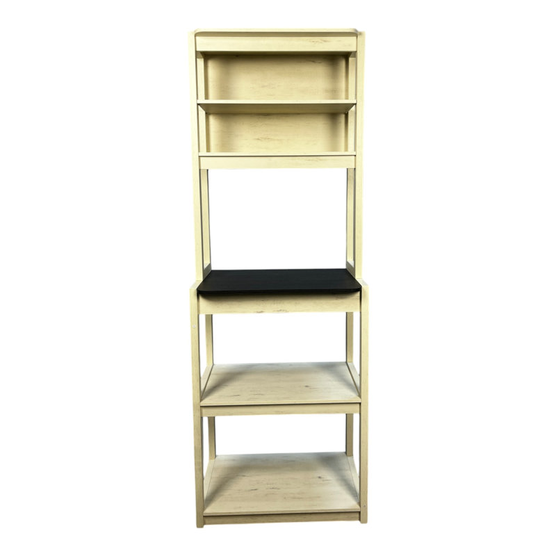 Étagère de cuisine à 5 niveaux, H 67,2 po x l 23,6 po x P 10,8 po, Noir