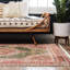 Tapis contemporain Mulvihill de couleur gazon-1523747686