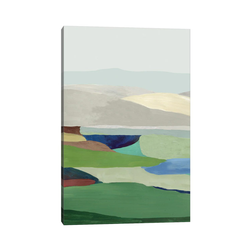 Free Land II by Tom Reeves - Wrapped Canvas Painting, 66.04 cm H x 45.72 cm W x 1.91 cm D