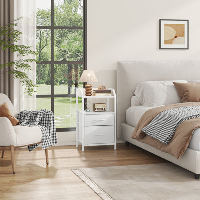40cm W Bedside Table