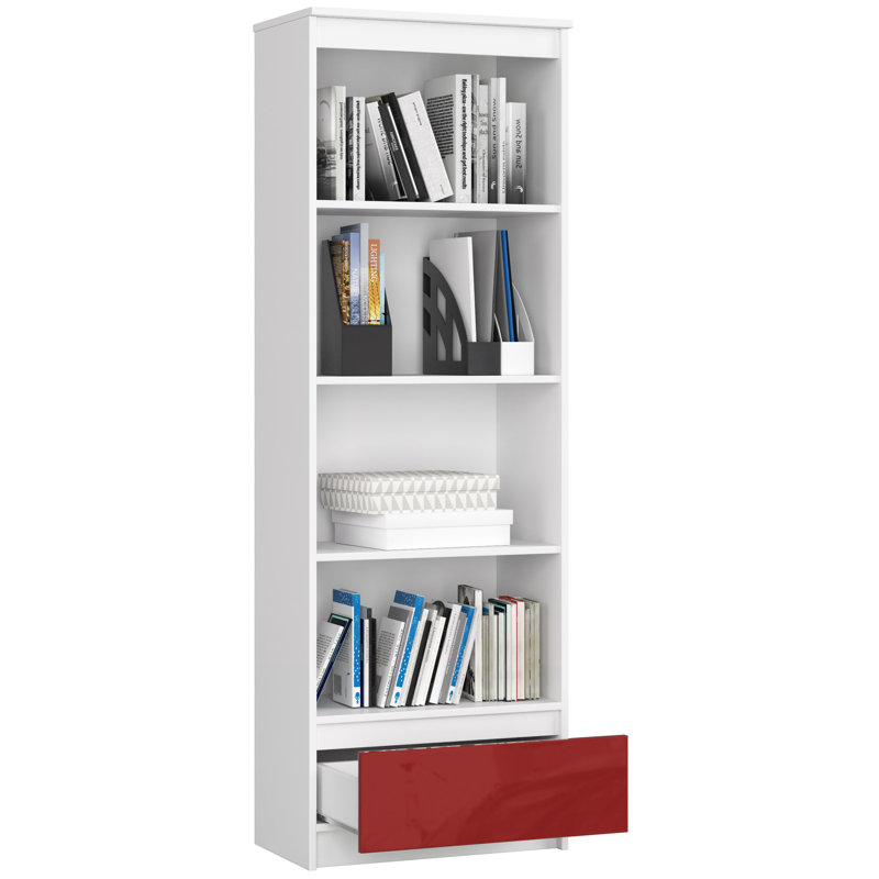Shamise 180cm H x 60cm W Standard Bookcase
