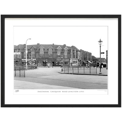 Dagenham, 'Chequers' Road Junction C1951 by Francis Frith - Single Picture Frame Print