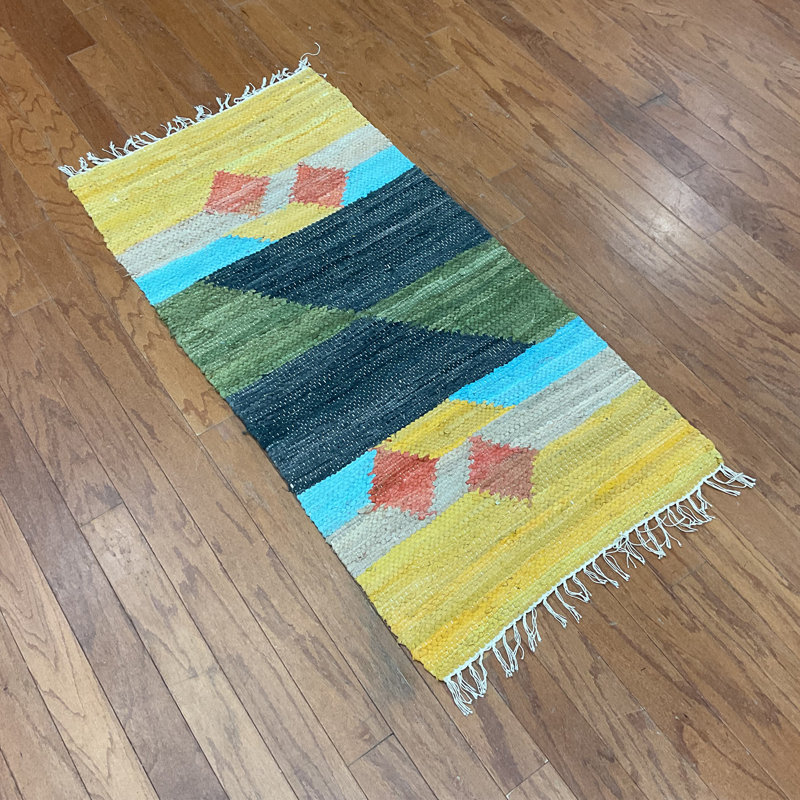  Kilim tribal fabriqué à la main