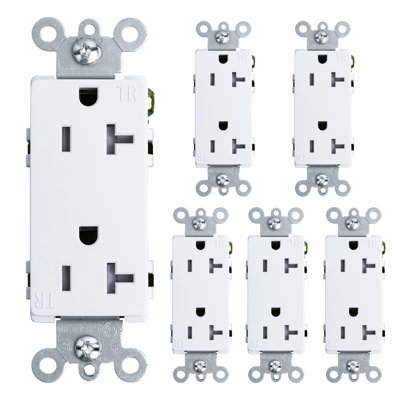 3012 3013 20 Tamper Resistant Duplex Outlet