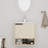 Liedtke 19.96'' Single Bathroom Vanity with Ceramic Top
