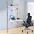 Niksiya 72.5"H X 20"W Industrial Style Space Saving Wall Mounted Desk-1772379891-1772379888